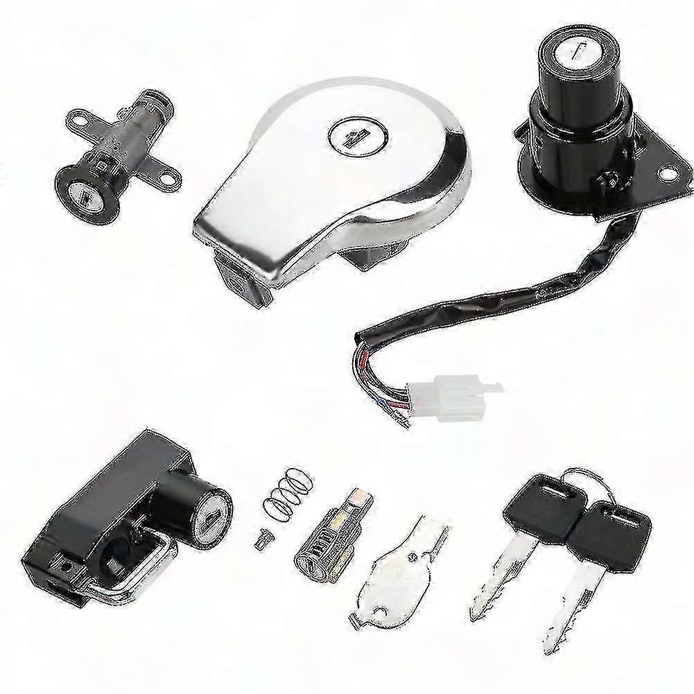 Motorrad-zündschlüssel Für Xv535, Xv250 Und Xv125, Tankdeckel- Und Sitzbankschloss, Virago-schlossreparaturset, Zündungsteile Mit Schlüsseln, Ersatzteile