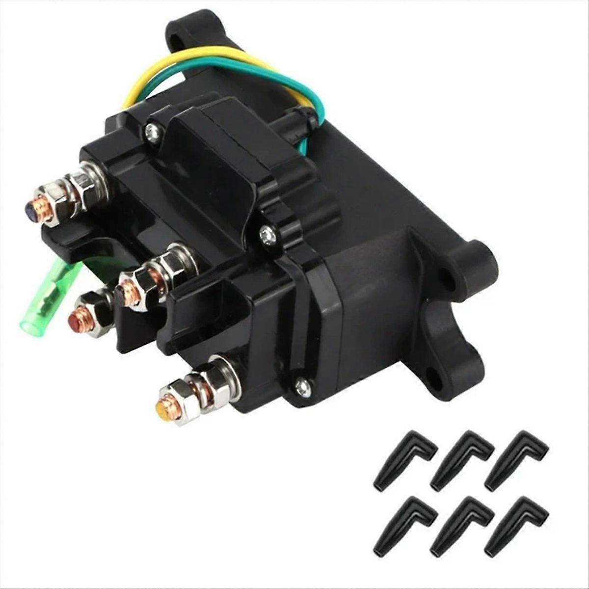 12-v-elektroseilwinde Für Geländefahrzeuge, Steuerrelais-set Mit Schalter, Ersatzteil Für 4x4-seilwinden, Robust Und Wasserdicht