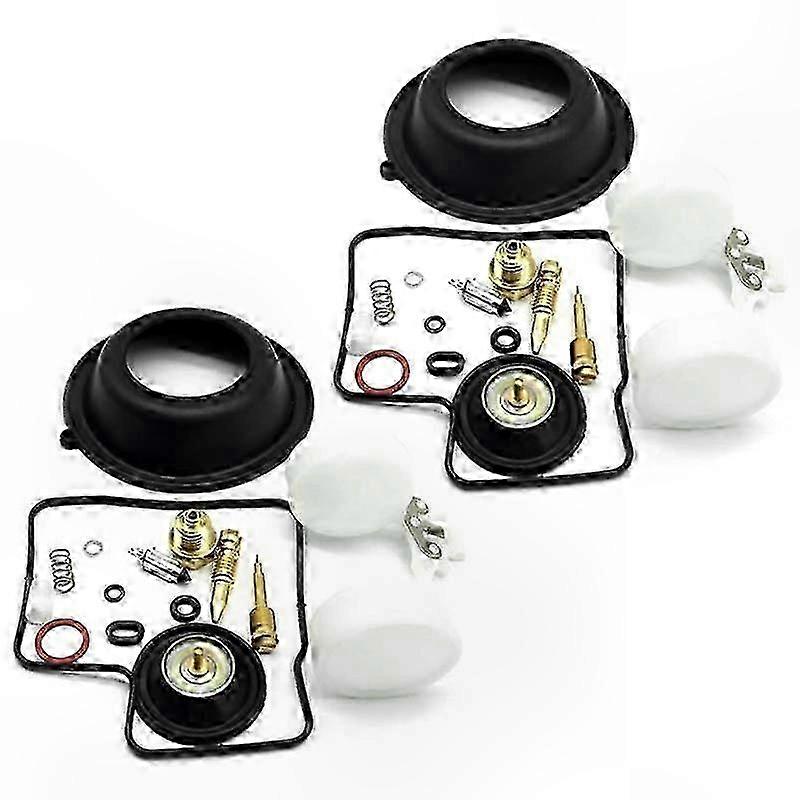 2-teiliger Vergaser-reparatursatz Für Shadow Vt1100 Motorrad - Kolben, Membran, Absperrventil Und Schwimmer Enthalten.