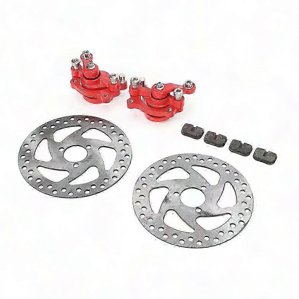 140-mm-hinterradscheibenbremse Für Elektroroller Und 49-cm³-quads, Bremsbelag- Und Bremssattel-set