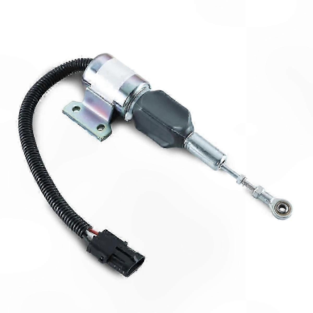 Dieselmotor-stoppmagnetventil Für 4bt 5.9l 6bt 5.9l R130 R170 3932529 - Zuverlässige Und Robuste Steuerung, Langlebiges Ersatzteil Für Die Motorabschaltung.