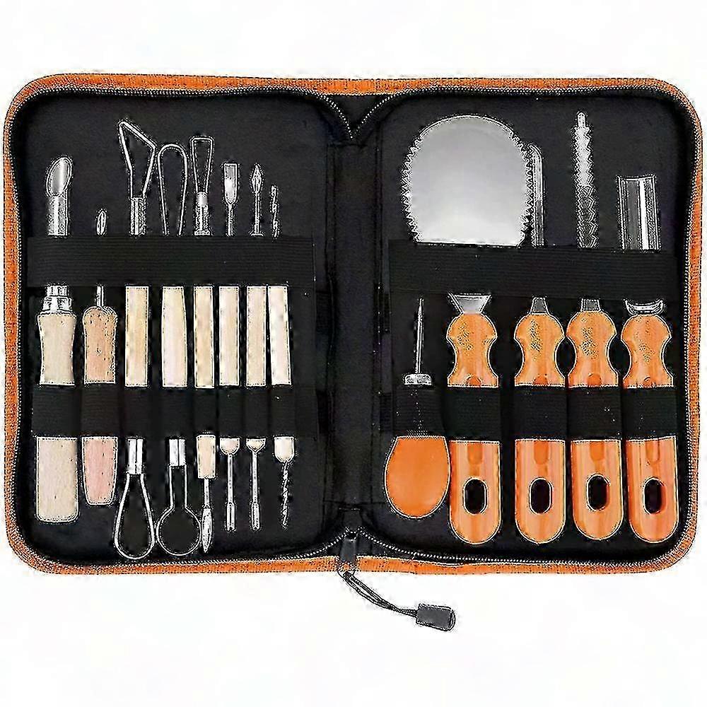 13-teiliges Professionelles Kürbisschnitzwerkzeug-set Aus Edelstahl, Komplettes Set Halloween-gravurwerkzeuge