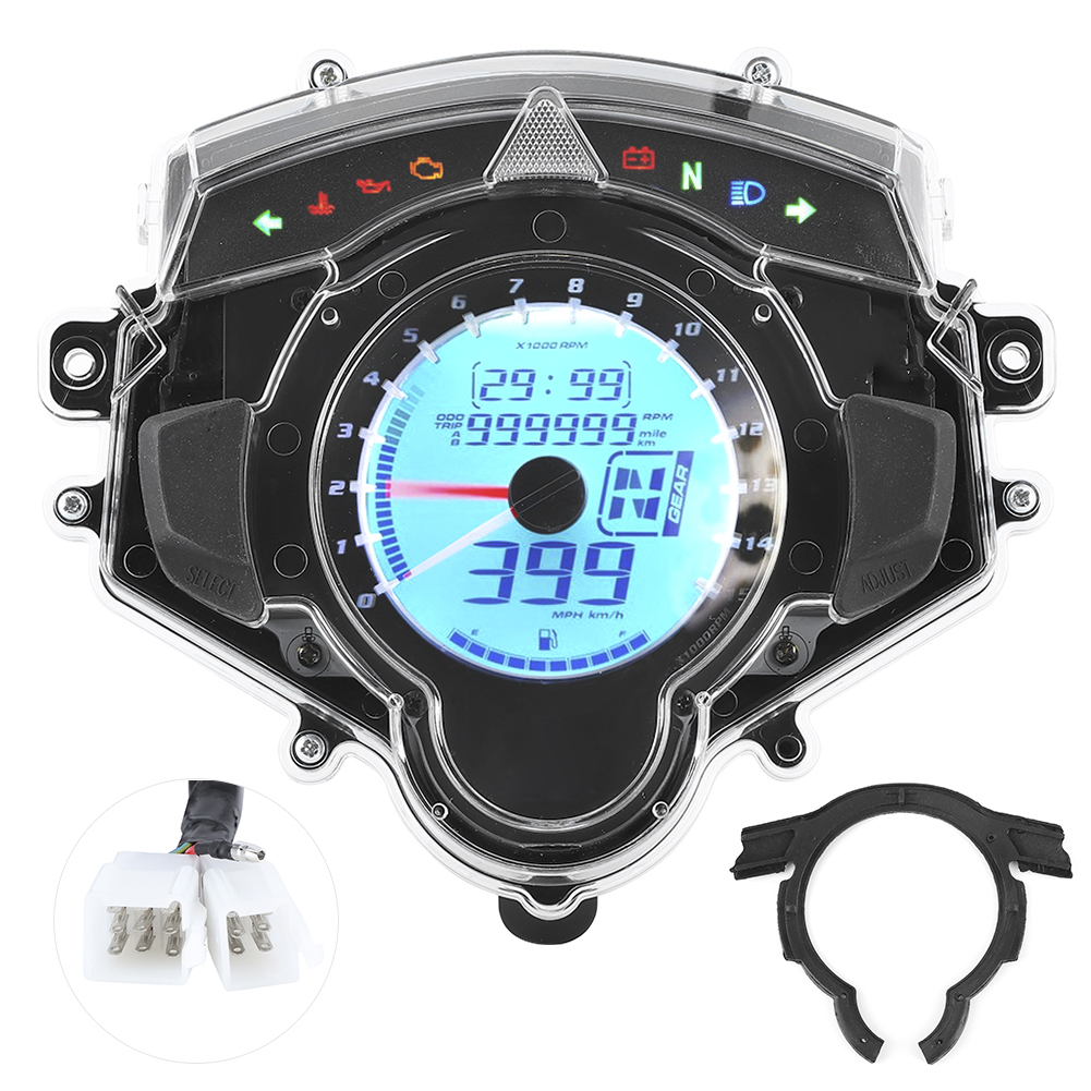 7-farben-lcd-digital-drehzahlmesser 15000 U/min Für Yamaha Lc135 Motorrad - Multifunktions-tachometer