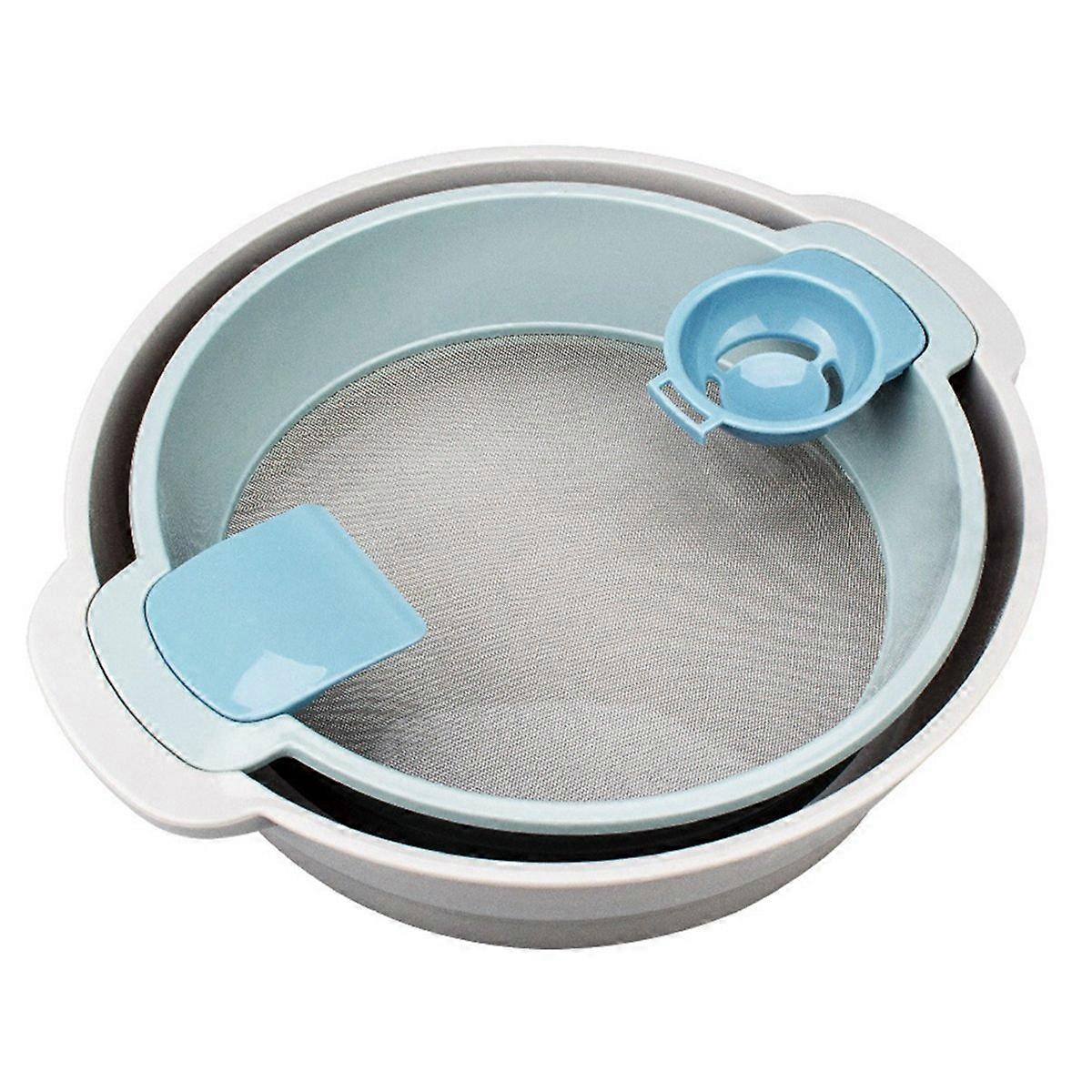 Multifunktionales Mehlsieb, Backset Mit Feinem Sieb, Kuchenbackset, Bäckereizubehör, Praktischer Mehlfilter