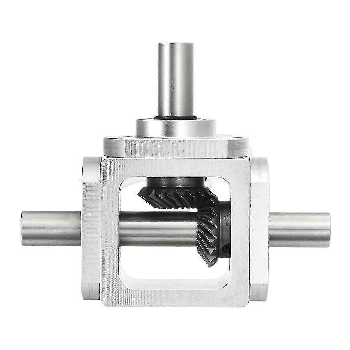 1:1 Aluminium-kegelrad, 20 Zähne, Doppelte Abtriebswelle, Für 90°-winkelgetriebe, Industrielle Und Mechanische Anwendungen.