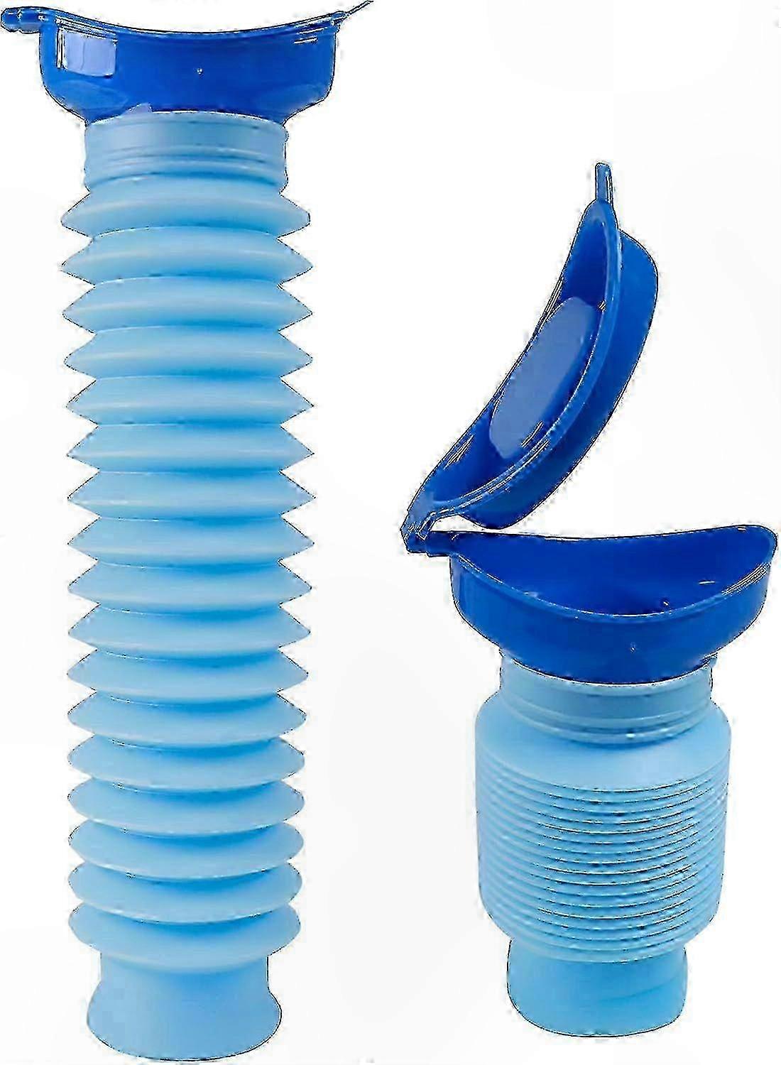 Zusammenfaltbares, Auslaufsicheres 750-ml-reiseurinal, Tragbare Notfallflasche Für Camping, Wandern Und Outdoor-aktivitäten, Für Männer Und Frauen