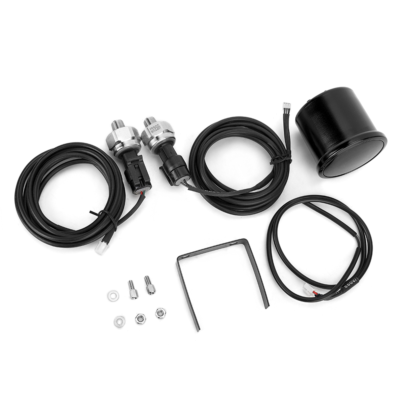 2-zoll-turbodruckanzeige Mit Luftdrucksensor Und Roter Led-digitalanzeige Für Autos