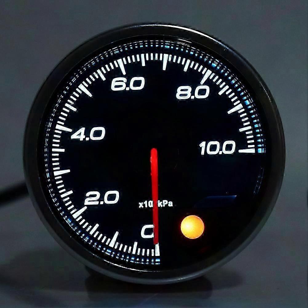 Universelles 2-in-1-öldruckmessgerät, 0-10 Bar-anzeige, Farbiger Knopf, Für Auto Und Motorrad, Präziser Und Robuster Indikator.