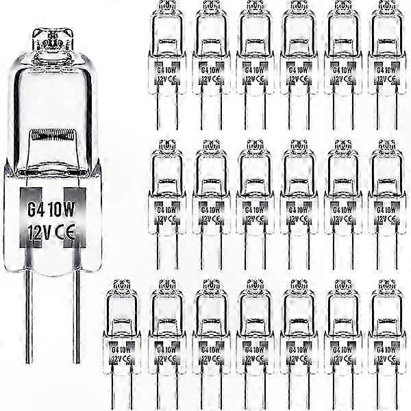 G4 10w 12v Halogenlampen, Warmweiß – 20er-pack, Helle Und Langlebige Beleuchtung