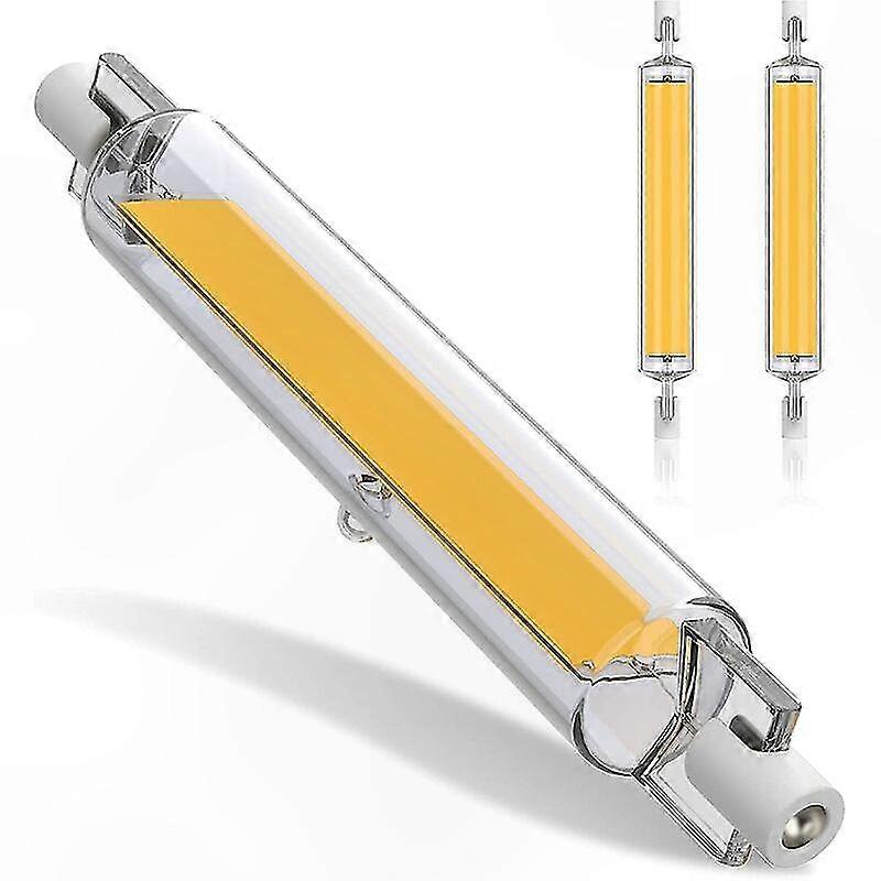 20-w-led-lampe (118 Mm, R7s), Warmweiß (3000 K), 2000 Lm, Doppelseitiger Cob-sensor, 360°-beleuchtung, Dimmbar, Kompatibel Mit 220 V Wechselstrom