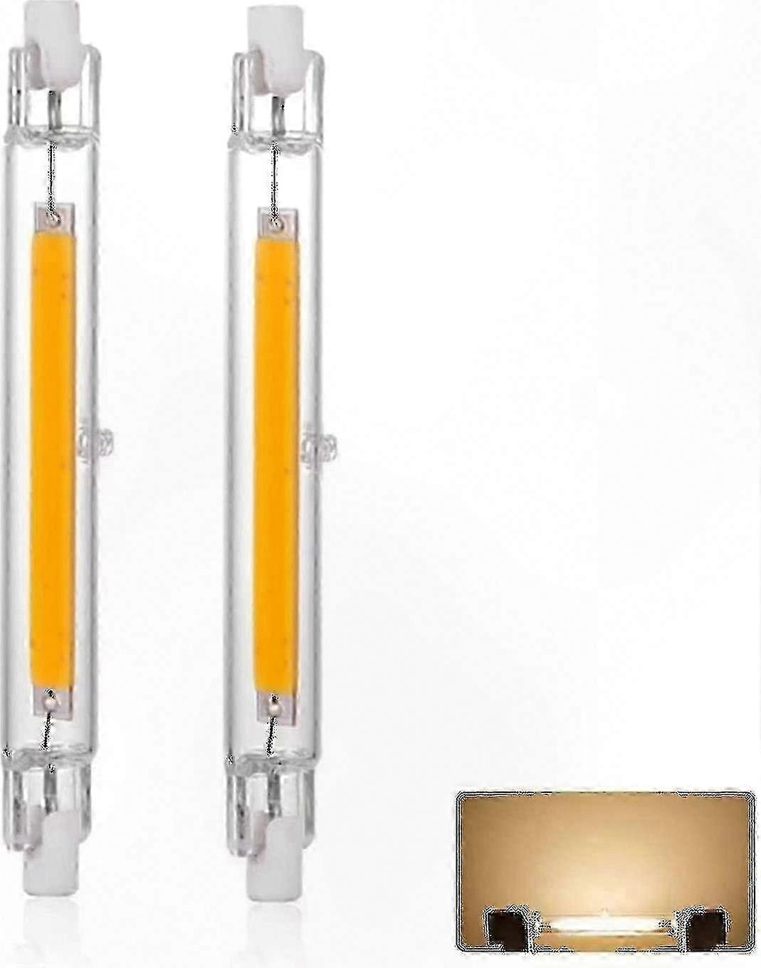 R7s 30w Dimmbare Led-lampe, 3000 Lumen, Warmweiß (3000k), 118 Mm, Halogenersatz, 360°-beleuchtung, 1 Stück