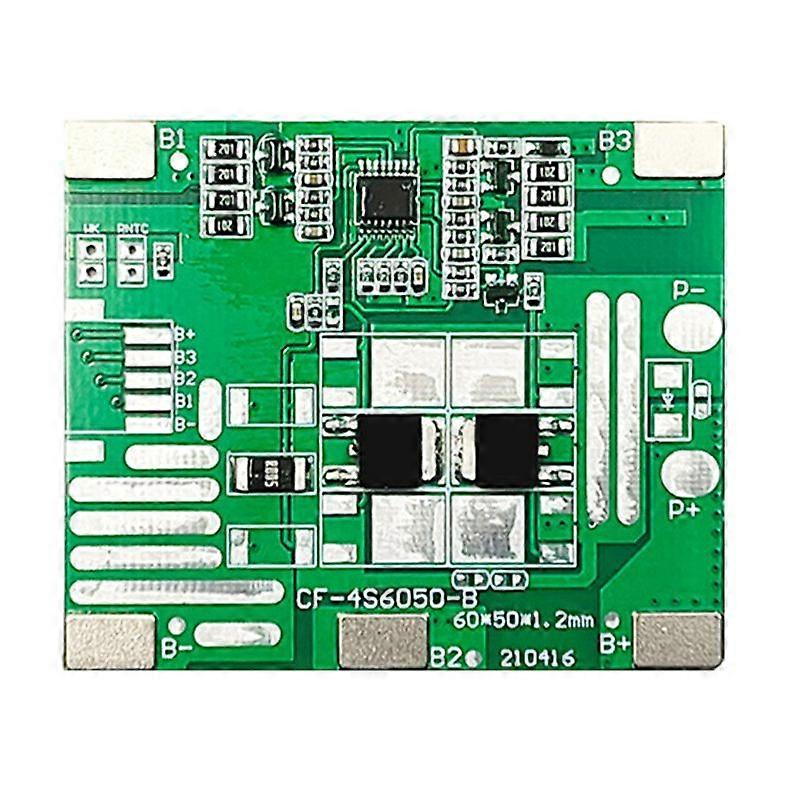 Packung Mit 4 Bms-schutzplatinen, 14,6 V 6 A, Für Lithium-eisenphosphat-akkus (lifepo4), Wiederaufladbares Sicherheitsmodul