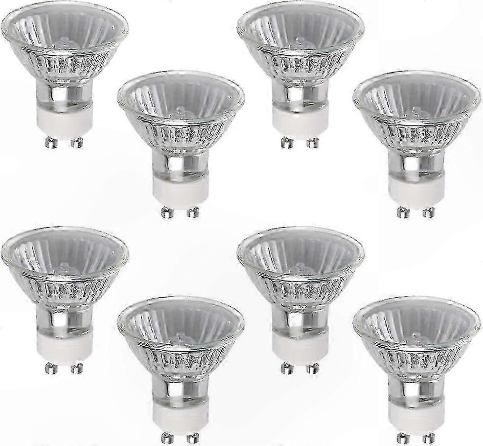 Gu10 Halogen-spotlampe, 50 W, Warmweiß (2800 K), Dimmbar, 8er-pack, 220 V, Focus Lighting