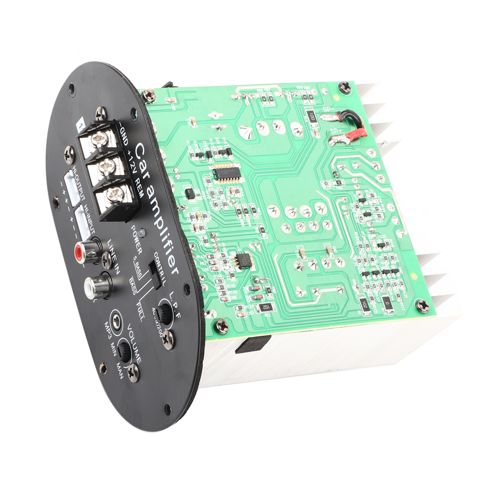 120-watt-12-v-auto-audioverstärker, Full Tone Pure Sound Board, Subwoofer-bassverstärker Für Autolautsprecher