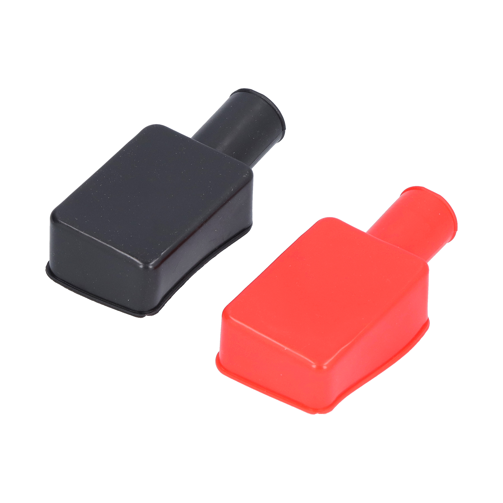 2 Schutzkappen Aus Gummi Für Die Batteriepole, Plus Und Minus, Universelle Isoliergehäuseabdeckung