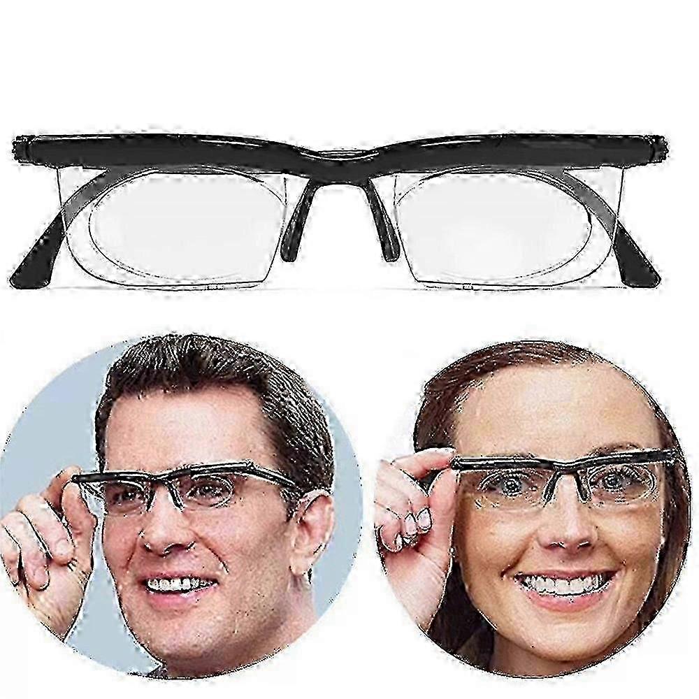Brillen Mit Variabler Brennweite Für Senioren – Einstellbare Dioptrien Von -6 Dpt Bis +3 Dpt Für Klares Und Komfortables Sehen