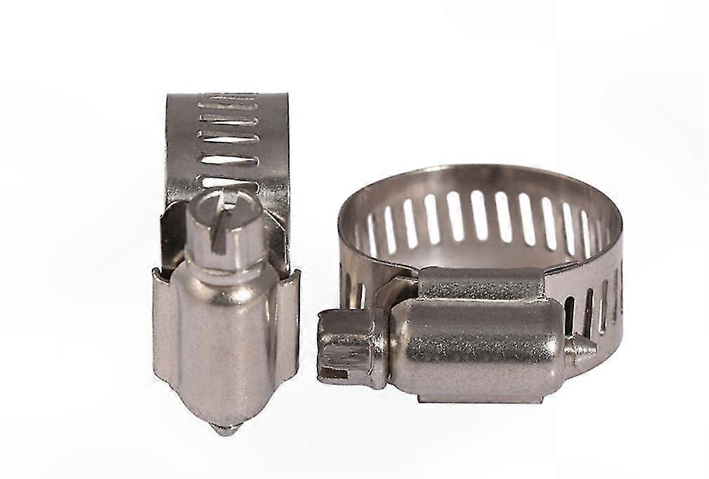 Verstellbare Edelstahl-schlauchschelle, 12er-packung (9-16 Mm)