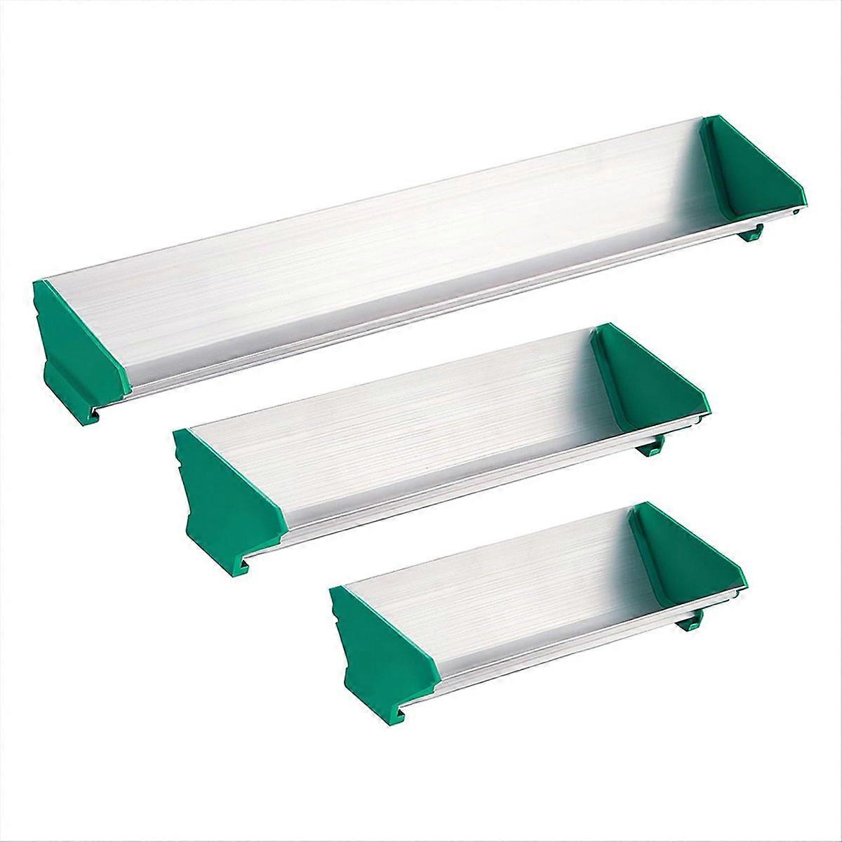 Set Mit 3 Doppellippen-aluminiumrakeln Für Siebdruck, Größen 20 Cm, 25 Cm Und 40 Cm, Emulsionsbeschichtung, Professionelles Werkzeug