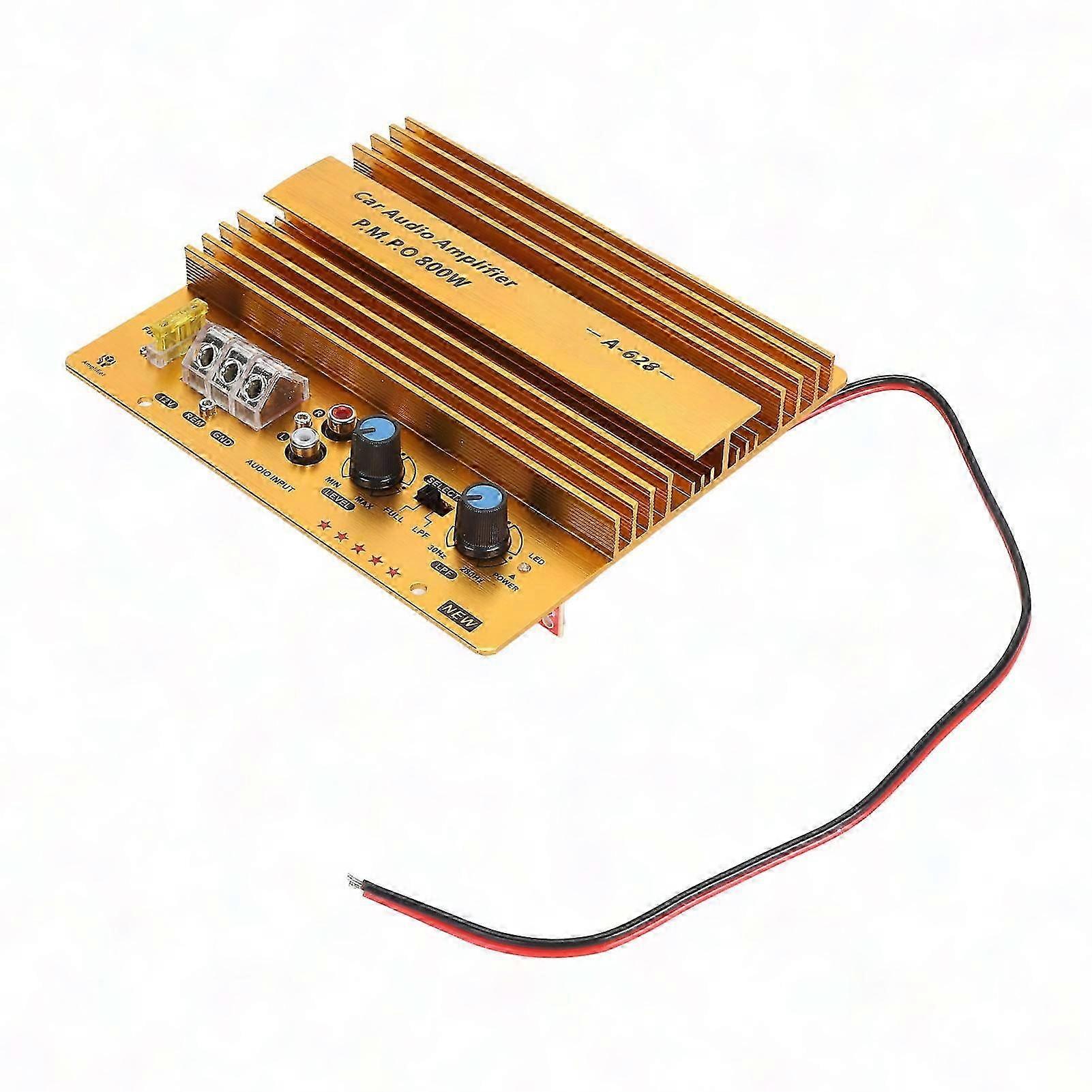 800-watt-auto-verstärker, Hochleistungs-aluminiumplatine Für Subwoofer, 12-v-lautsprecher, Verstärktes Modul.