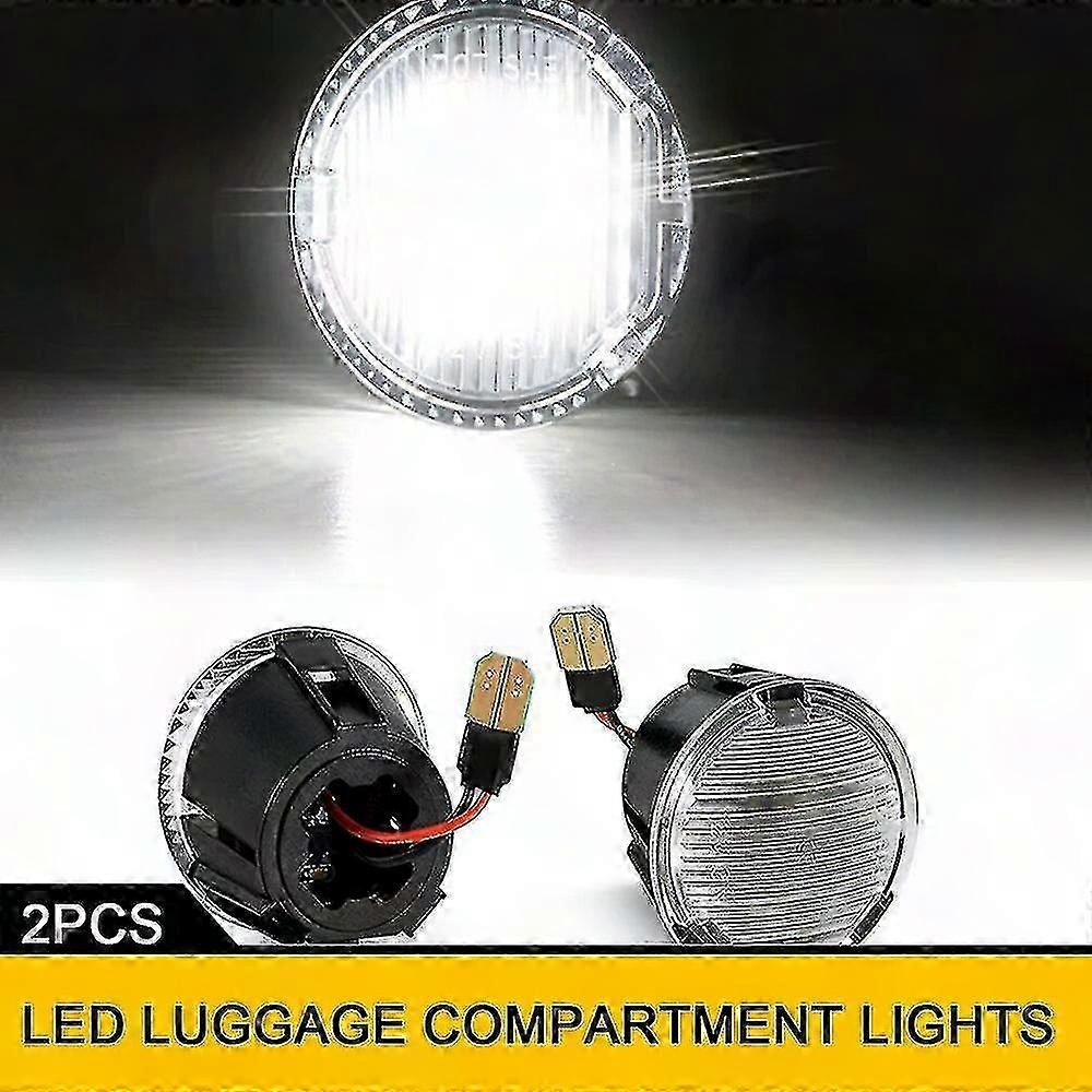 2-teilige Led-heckklappenleuchten, Weiß, Kompatibel Mit Jeep Commander, Grand Cherokee, Chrysler Pt Cruiser, Dodge Durango