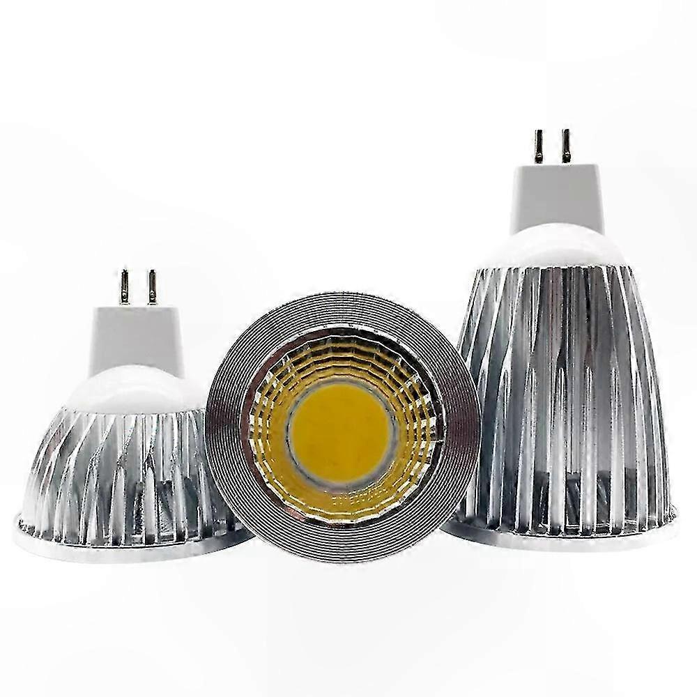 Mr16 Led-spots 9w, 12w, 15w, 12v Niedervolt, Einbau-halogen-spots, Warmweiß, 50w-retrofit-lampen, Gu5.3-sockel, 6er-pack, Innenbeleuchtung