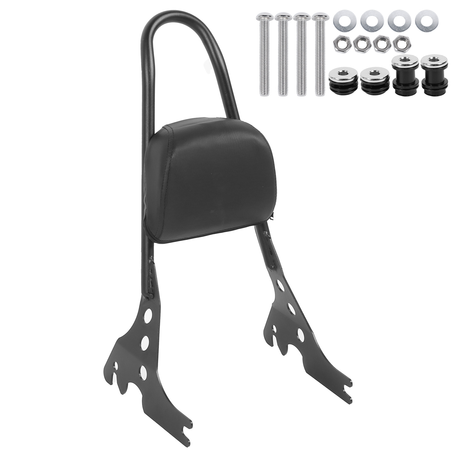 Abnehmbare Schwarze Motorrad-lendenwirbelstütze Für Xl883c, Xl883r, Xl1200r, Xl1200c, Xlh883 (2004–2019)