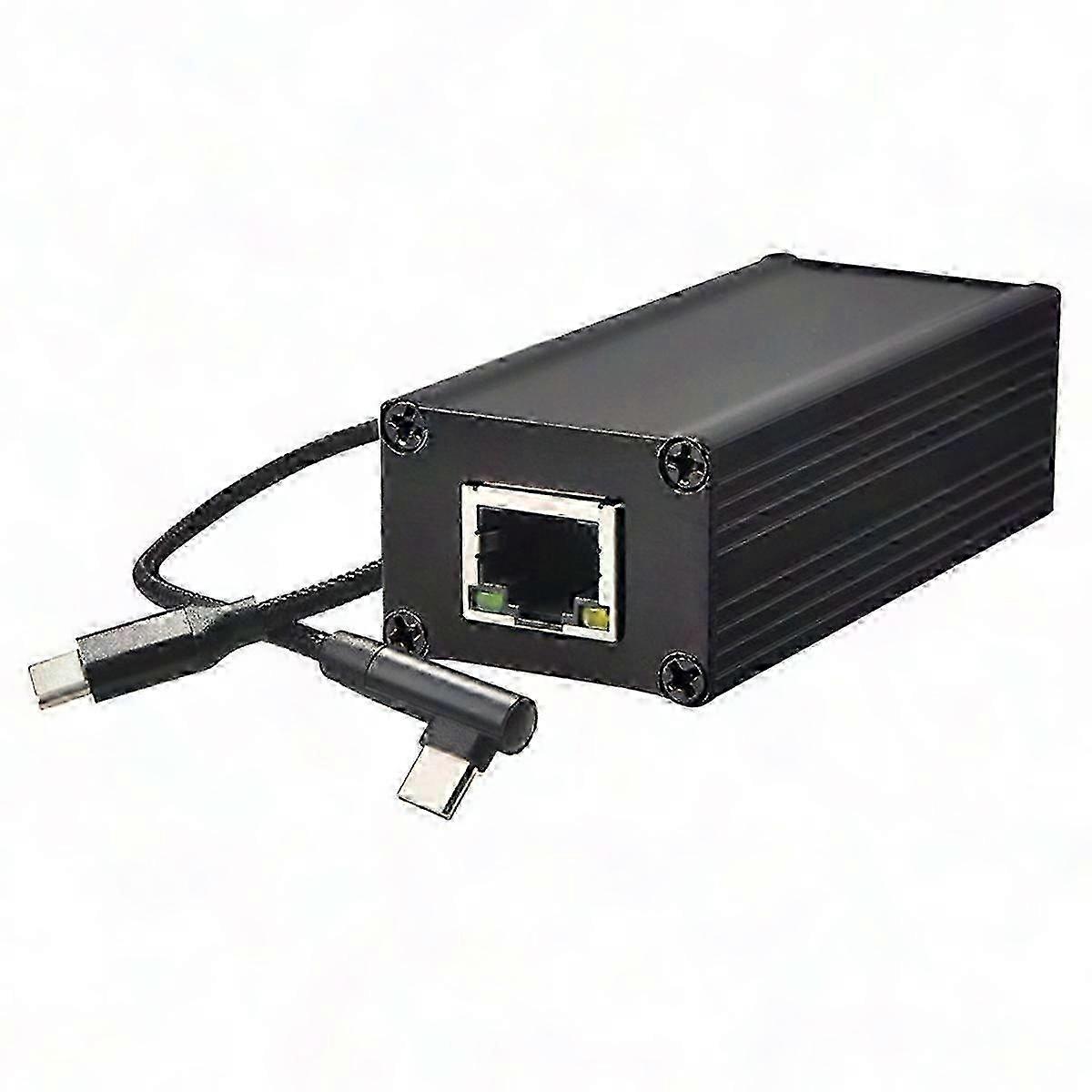 Poe-netzteil Für Netzwerkkarte, Poe-zu-usb-c-adapter, Anpassbare 5v/9v-poe-netzwerkkarte, Usb-c-netzwerkschnittstelle, Poe-netzteil-kit