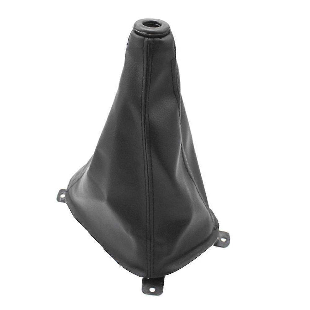 Pu-staubschutz Für Den Manuellen Schalthebel, Schwarze Schutzhülle Für Den Schaltknauf, Wasserdicht Und Langlebig, Kompatibel Mit Den Meisten Fahrzeugen, Einfacher Austausch.