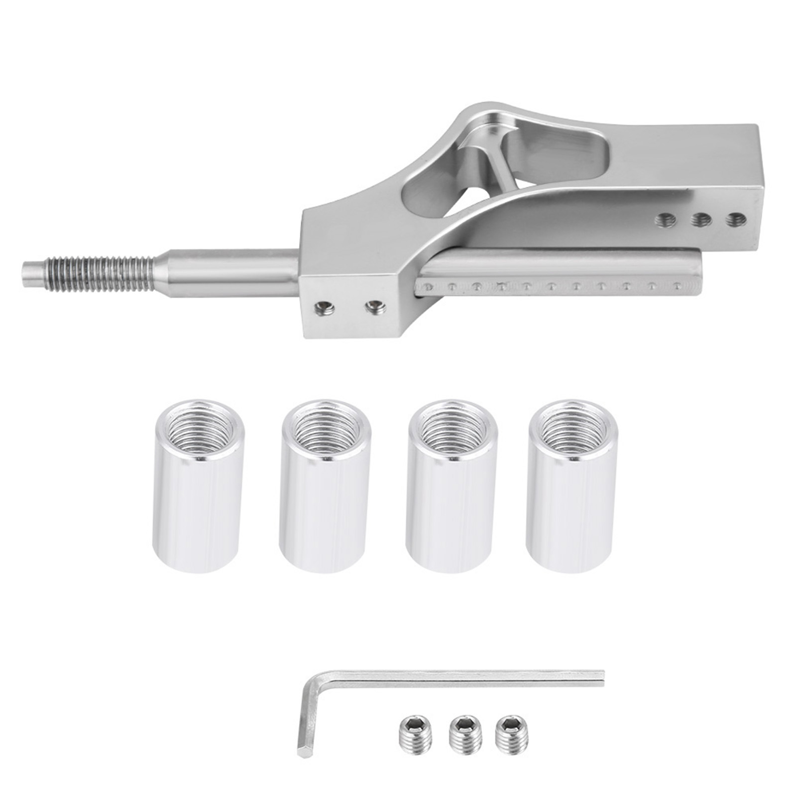 Höhenverstellbarer Schalthebel Aus Edelstahl Für Honda (silber)