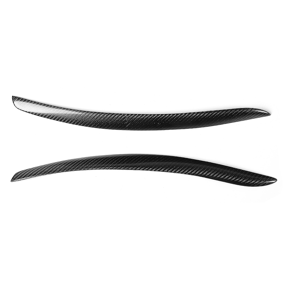 Paar Scheinwerferblendenaufkleber Aus Kohlefaser, Passend Für Bmw E92 M3 2005-2012.