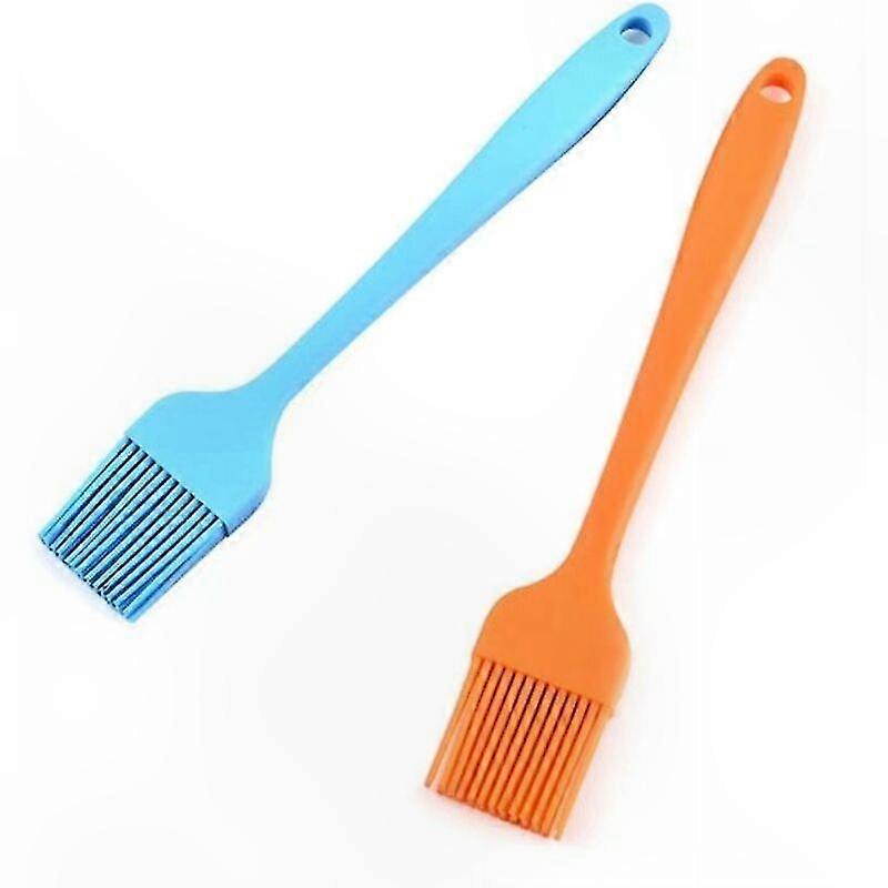 Silikon-küchenpinsel, 2er-set, Hitzebeständig, Back- Und Grillwerkzeug, Bpa-frei, Ideal Zum Marinieren Und Grillen
