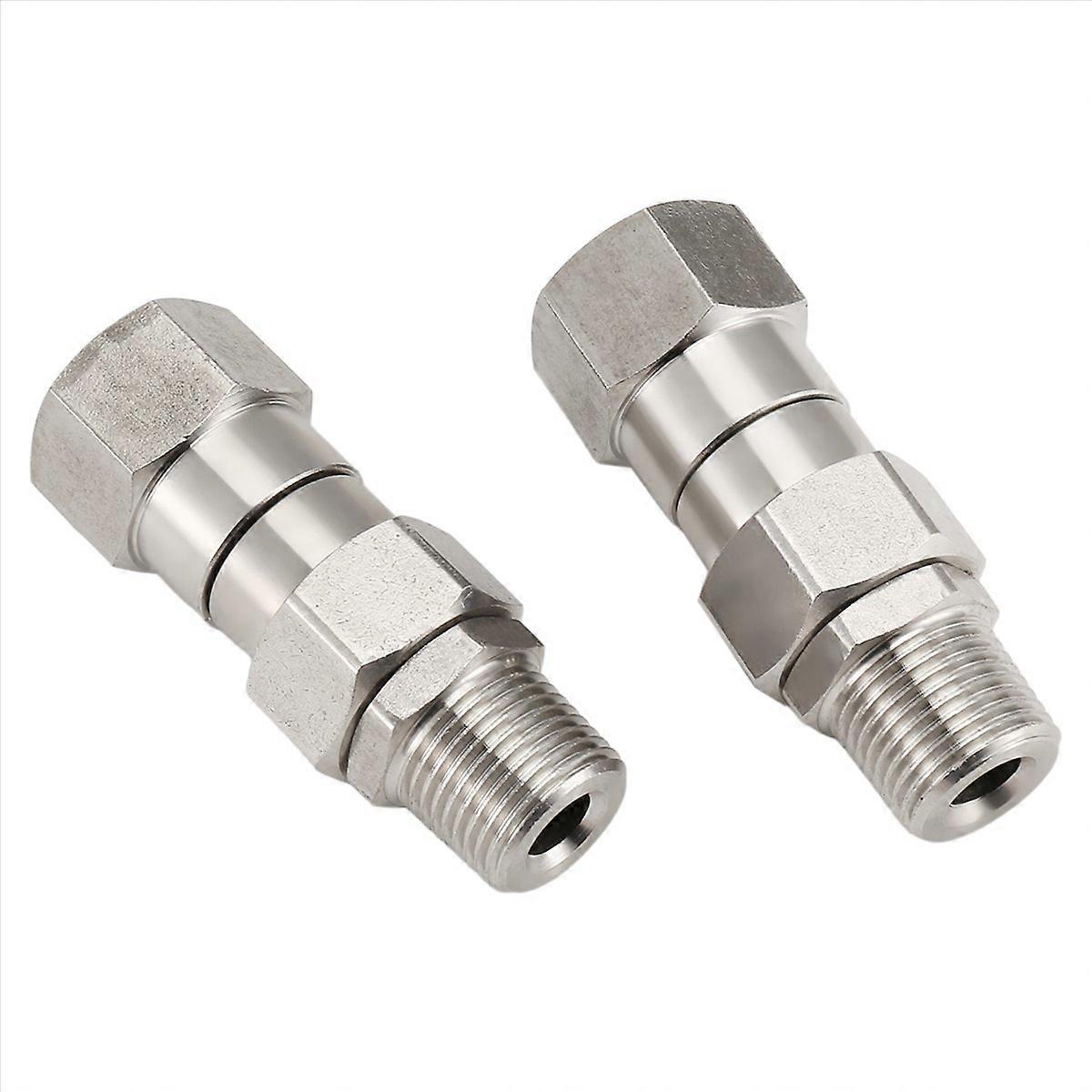 Zweiteiliger Rotations-hochdruckreiniger, 3/8-zoll-npt-außengewindeanschluss, Drehbarer Adapter Für Die Reinigung, Robuste Verbindung, Kompatibel Mit Lanze Und Pistole