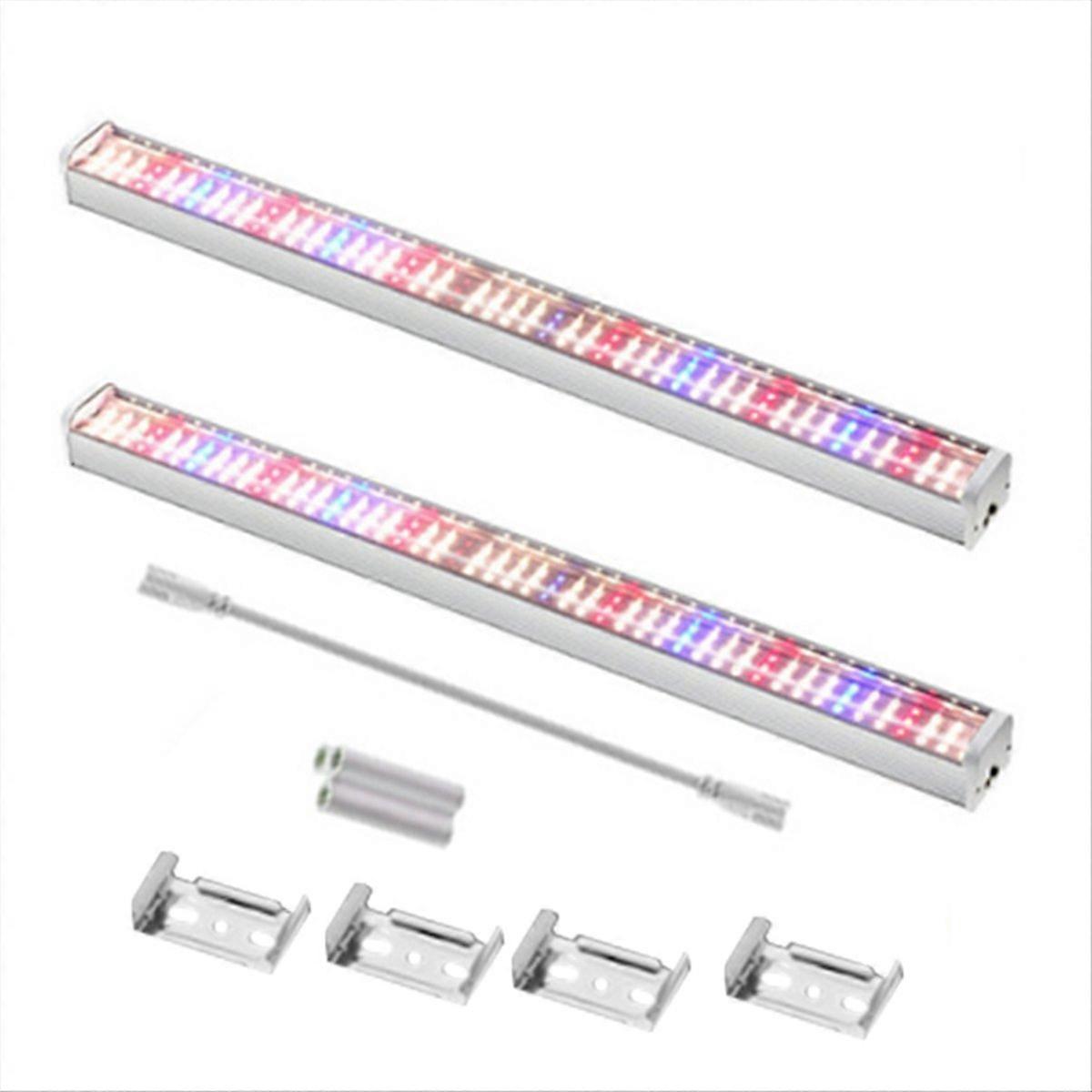 Led-pflanzenlampen Für Zimmerpflanzen, Pflanzenbeleuchtung Mit Eu-stecker, 2er-pack Für Topfpflanzen
