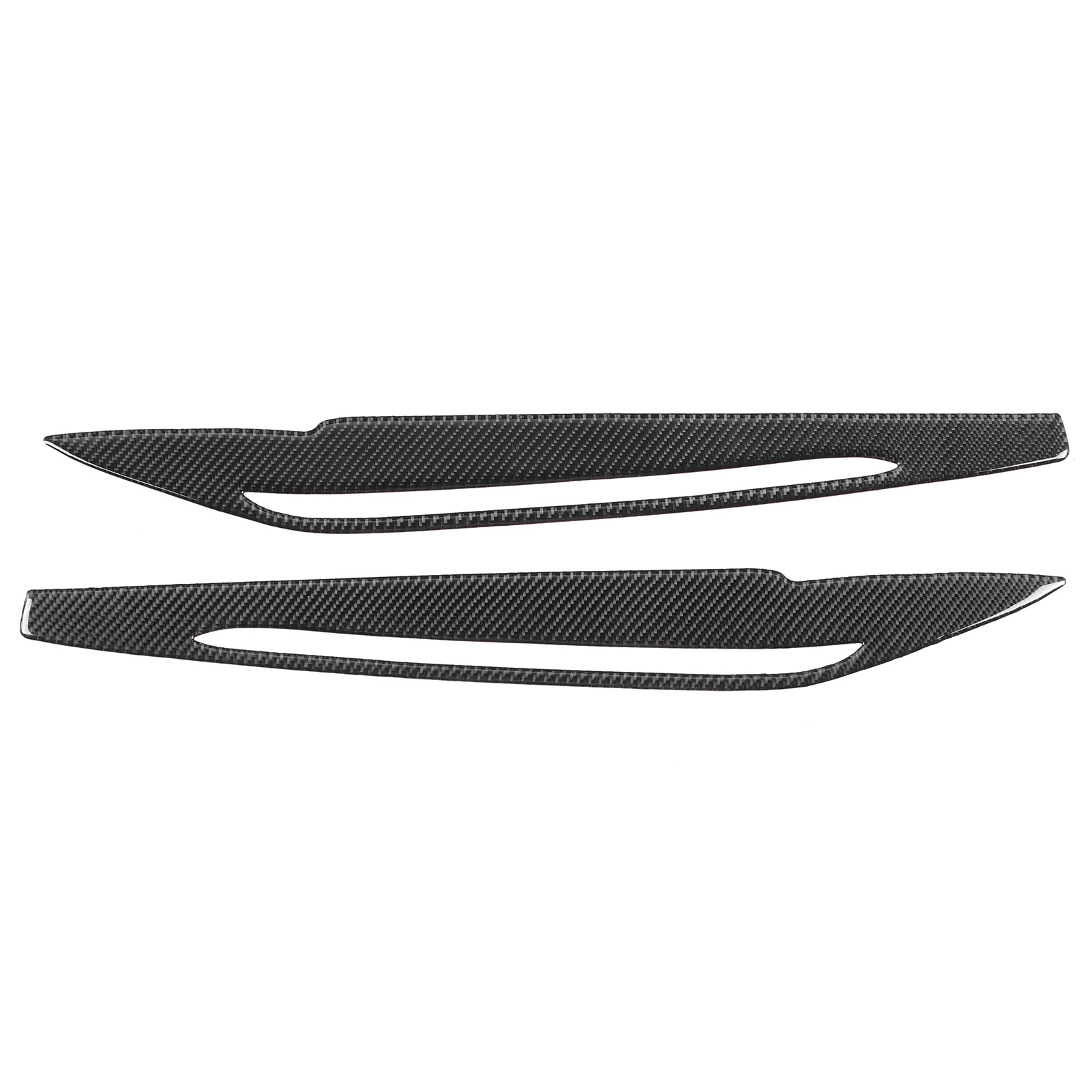 2 Stück Scheinwerferblenden Aus Kohlefaser, Kompatibel Mit X5 X6 F15 F16 2014-2018