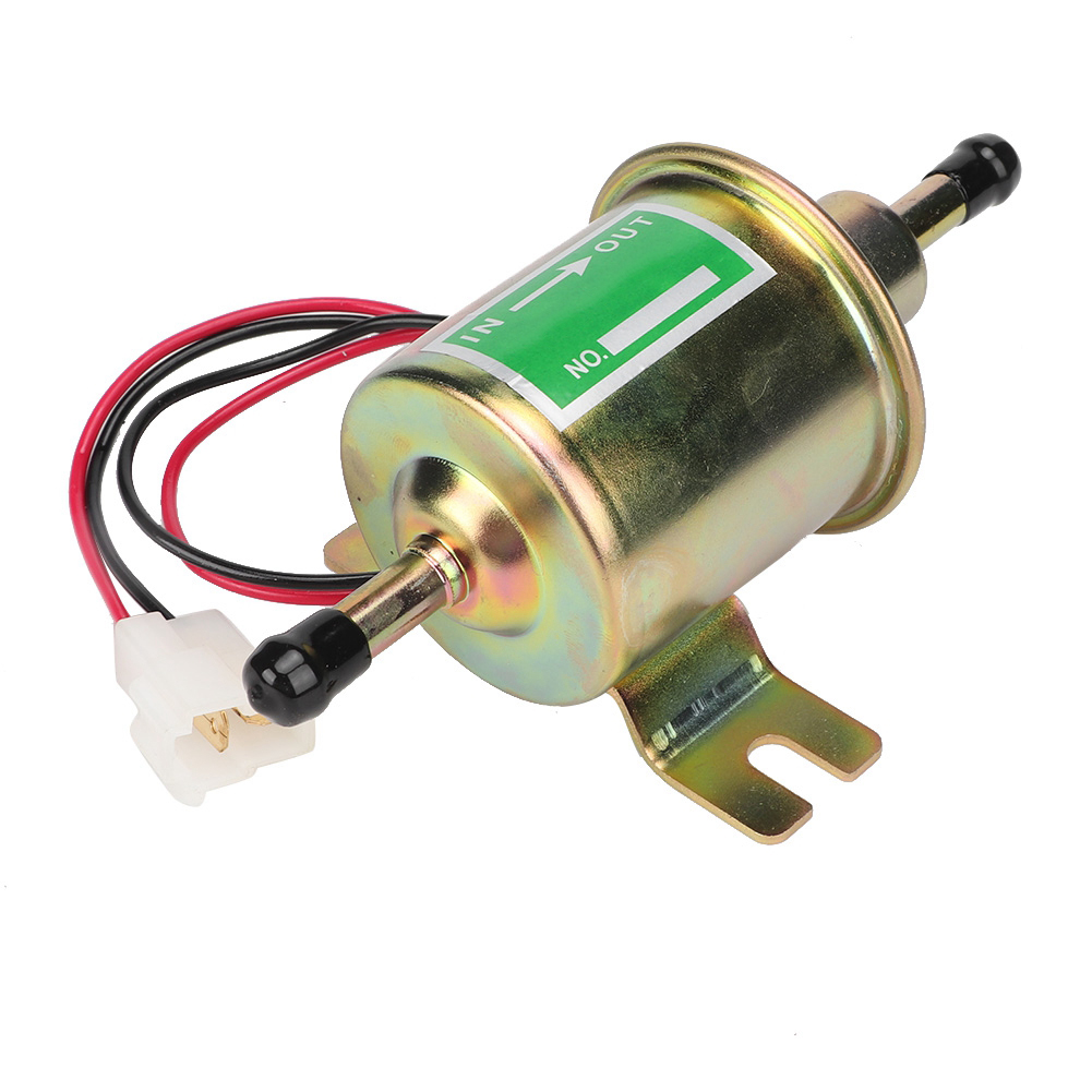Universelle 24v Elektrische Kraftstoffpumpe Für Auto/boot Mit Inline-filter, Benzin-/diesel-ersatz (gold)