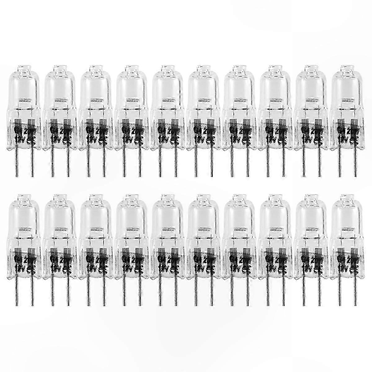 Packung Mit 20 G4-halogenlampen, 20 W, 12 V, Wirtschaftliche Beleuchtungslösung