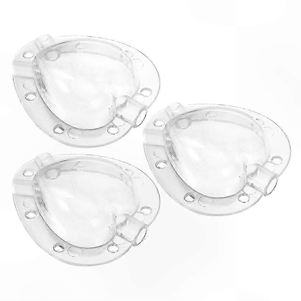 Set Mit 3 Herzförmigen Fruchtformen Für Erdbeeren, Transparentes Gartenwerkzeug, Praktisches Anzuchtset