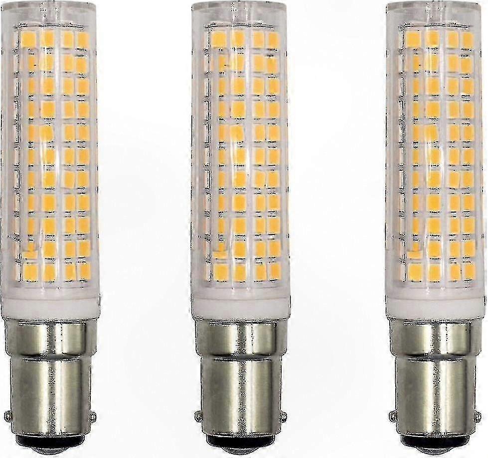 Ba15d 15w Led-lampe, Warmweiß 3000k, Ac230v, 3er-pack, Energieeffizienzklasse A+ Für Leuchten Und Haushaltsgeräte