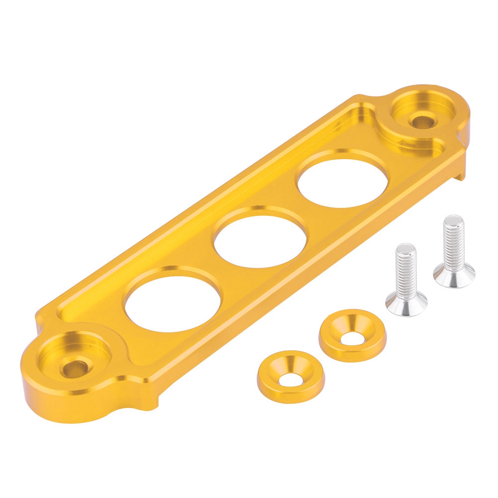 Gold Eloxierte Aluminium-rennbatteriehalterung Für Honda Civic / Crx 1988-2000