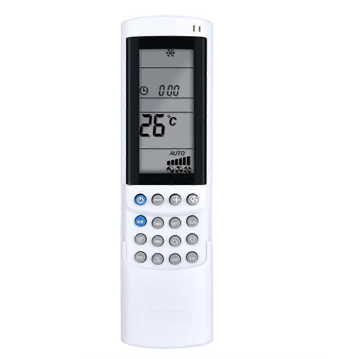 Rc08c Ersatzfernbedienung Für Airwell-klimaanlagen, Kompatibel Mit Wand- Und Mobilgeräten, Zuverlässige Fernbedienung, Kühl-/heizmodus, Lüftersteuerung, Timer, Lcd-display, Brandneues Ersatzteil