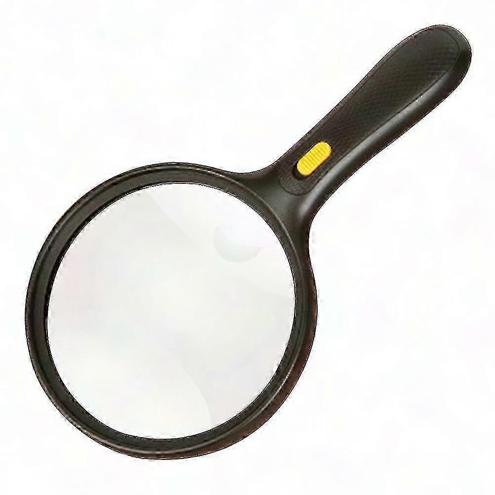 Xl 138-mm-leselinse Mit Griff, 2-facher Beleuchteter Vergrößerung, 5-fachem Zoom, Beleuchtetem Glas Für Präzises Lesen