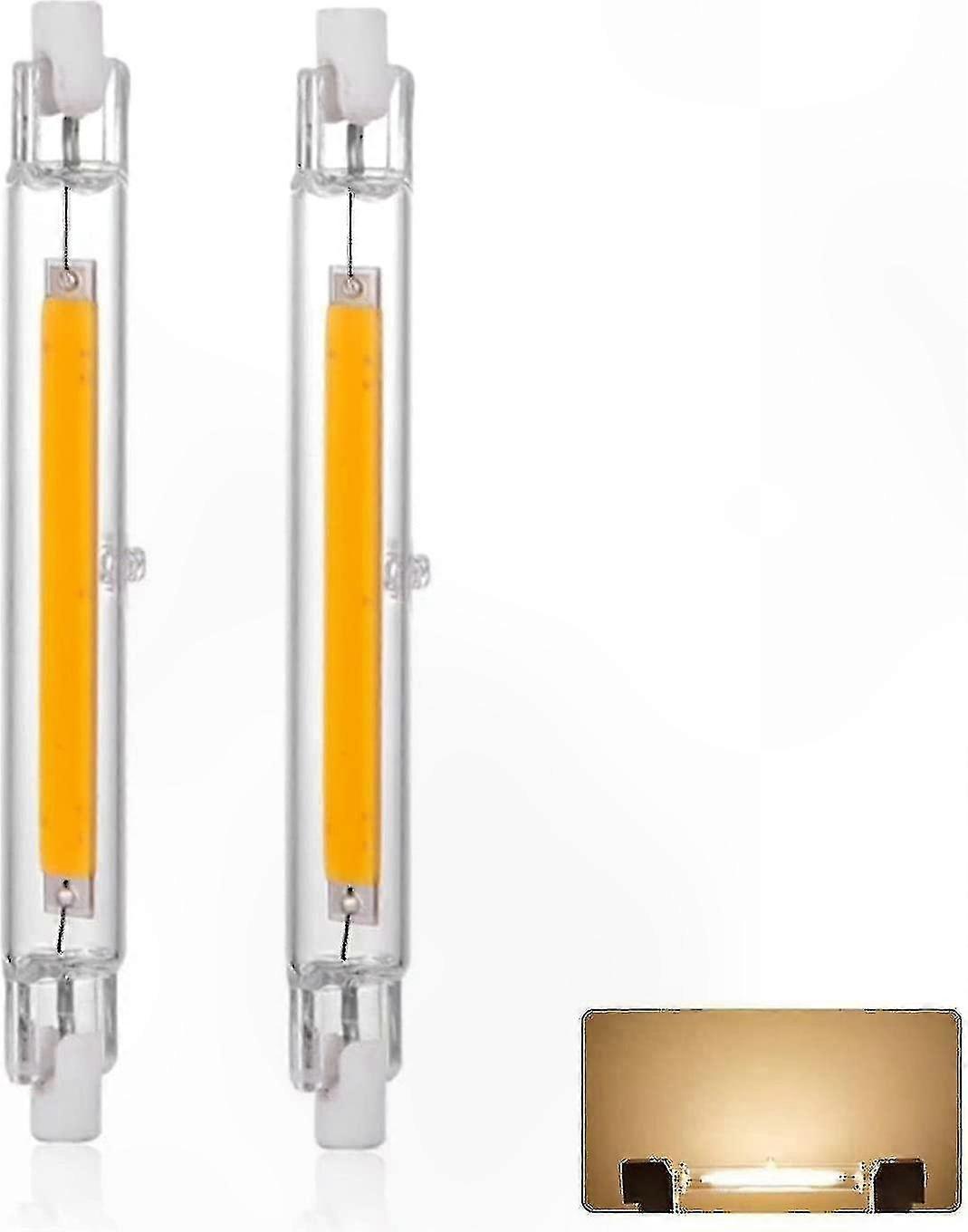 R7s Led-lampe Mit Dimmbarem Sockel, 78–118 Mm, 5–20 W, Warmweiß 3000 K, 3000 Lumen, Halogenersatz Für J118 300-w-linearlampen