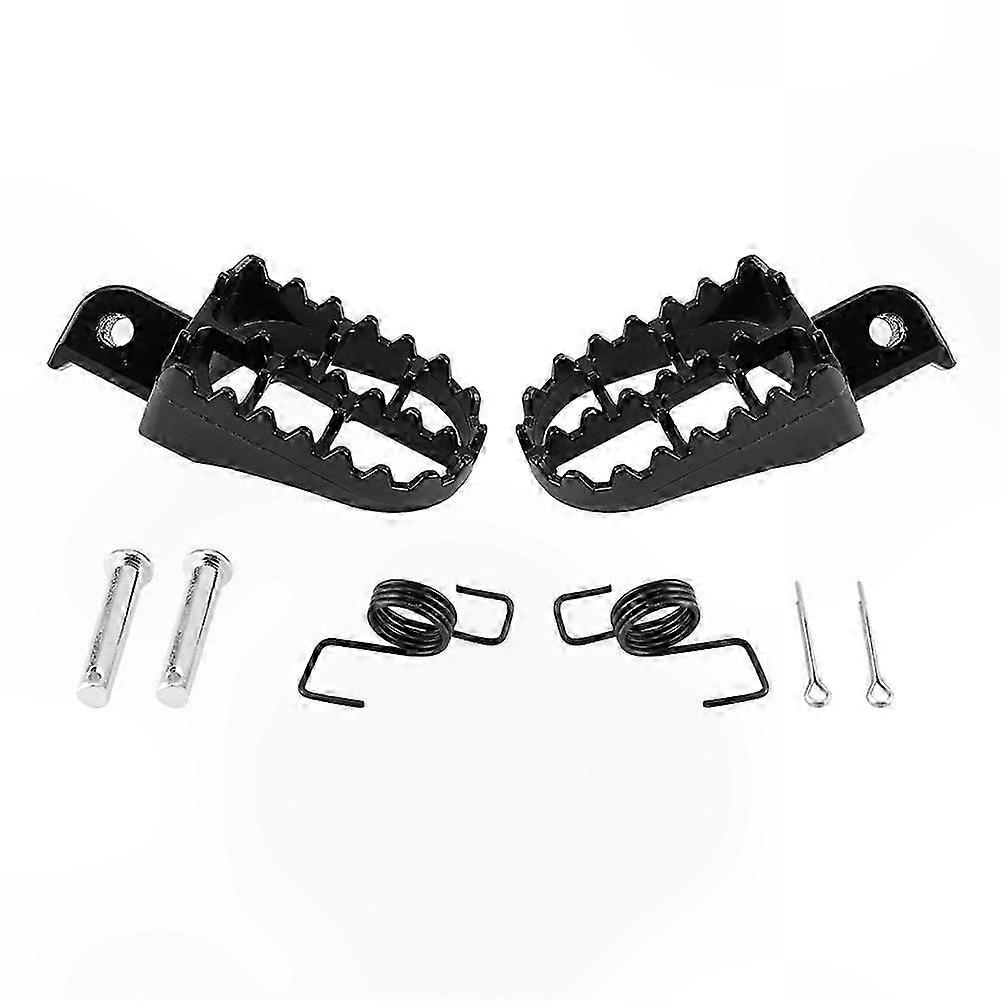 Universelle Motorrad-fußrasten, Fußrasten Aus Aluminiumlegierung, Kompatibel Mit Pw50, Pw80 Und Tw200, Paar Robuste Fußrasten