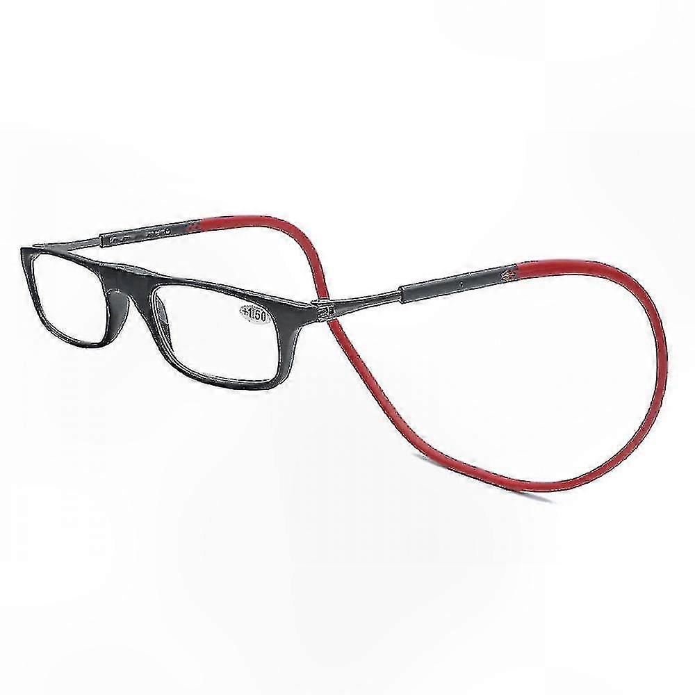 Magnetische Lesebrille Mit Nackenband, Stylisch Und Praktisch, Trendige Vergrößerungsbrille Für Den Täglichen Gebrauch, Magnetisches Clip-on-modell, Modisches Und Funktionales Brillenaccessoire.