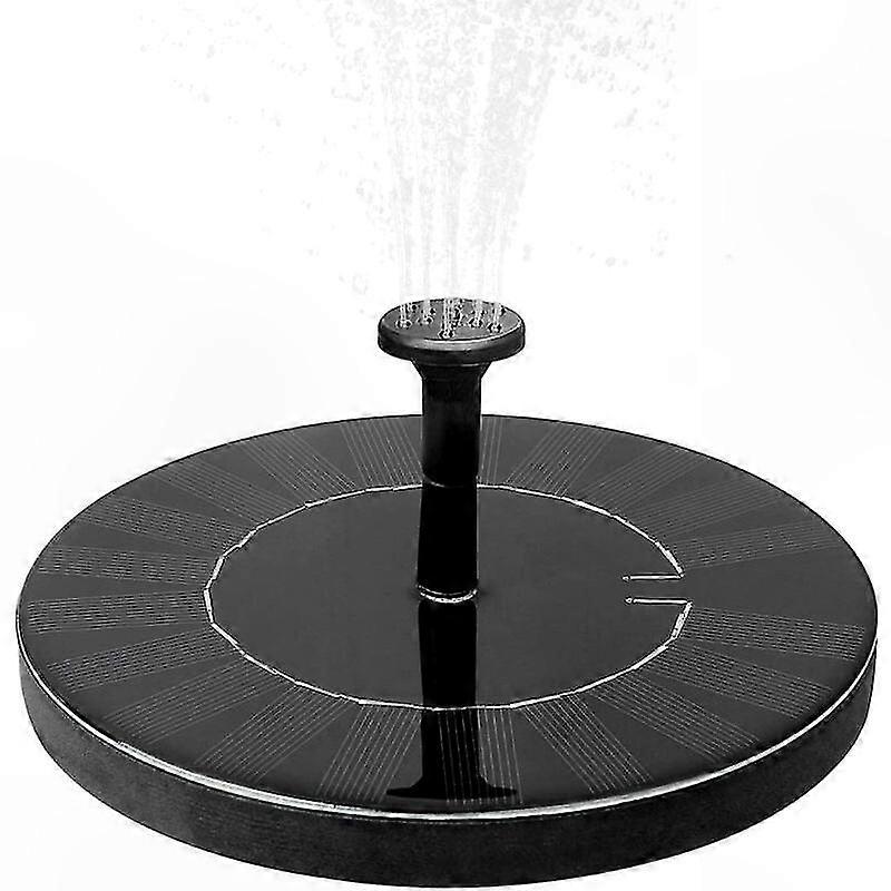 Solarbrunnen Mit Notstromakku, 1,5-w-mini-gartenpumpe Für Gartendekoration, Teich Und Wasserzirkulation