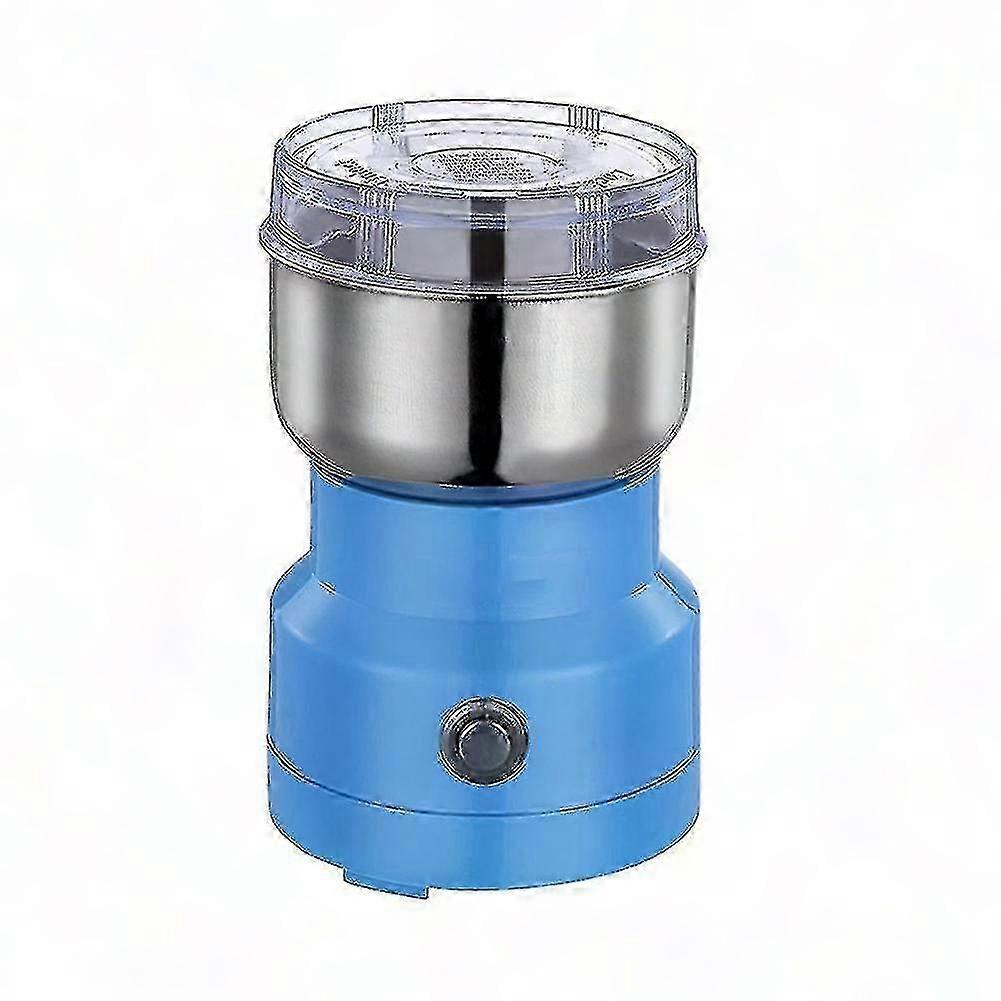 Getreidemühle Aus Edelstahl, Pulvermühle Für Gewürze, Kaffee Und Nüsse, Multifunktionaler Zerkleinerer, Küchenmixer, Haushaltsgerät.