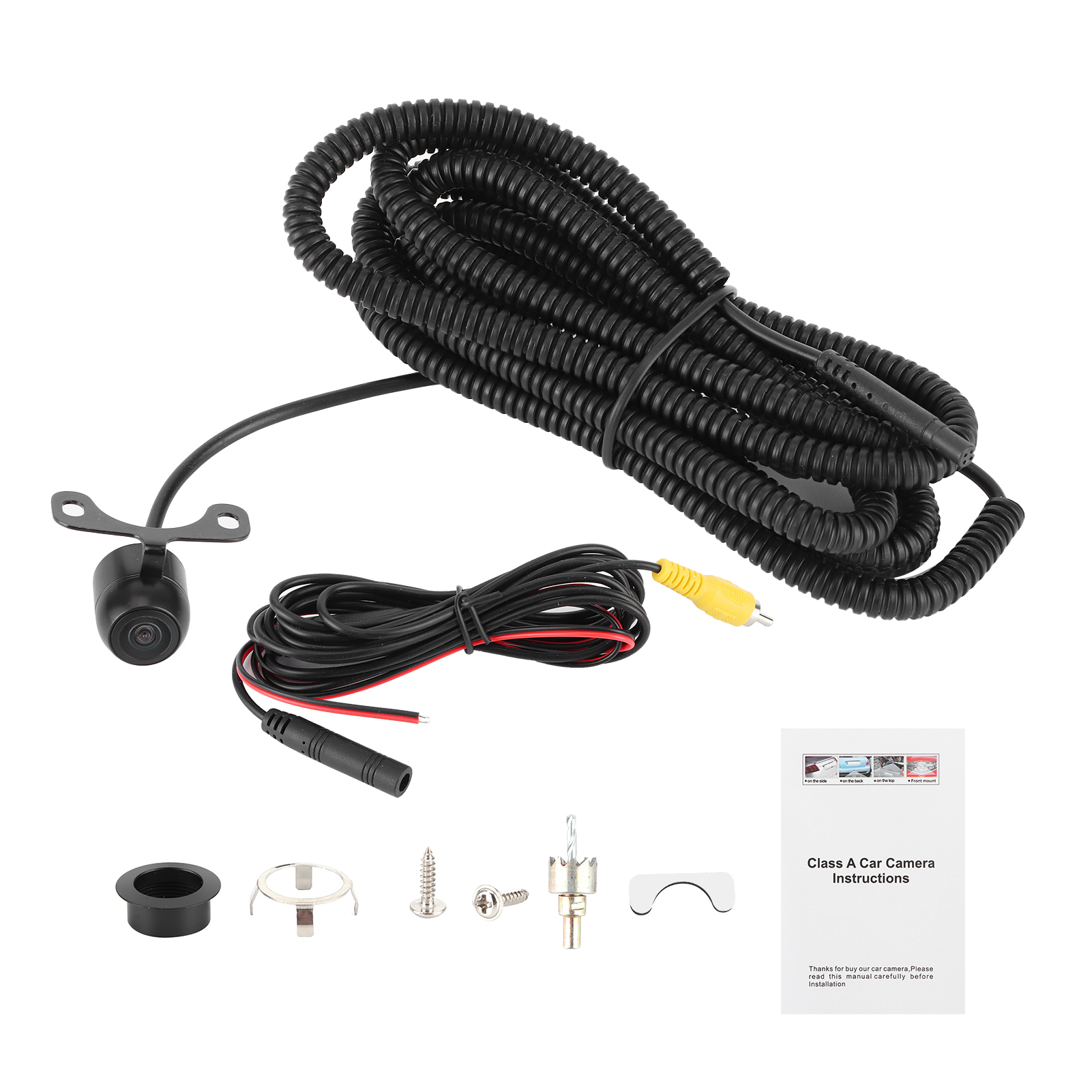 Mini-universal-frontkamera Mit Ccd-bildsensor, Nachtsicht, Wasserdicht Und Pal/ntsc-umschaltung