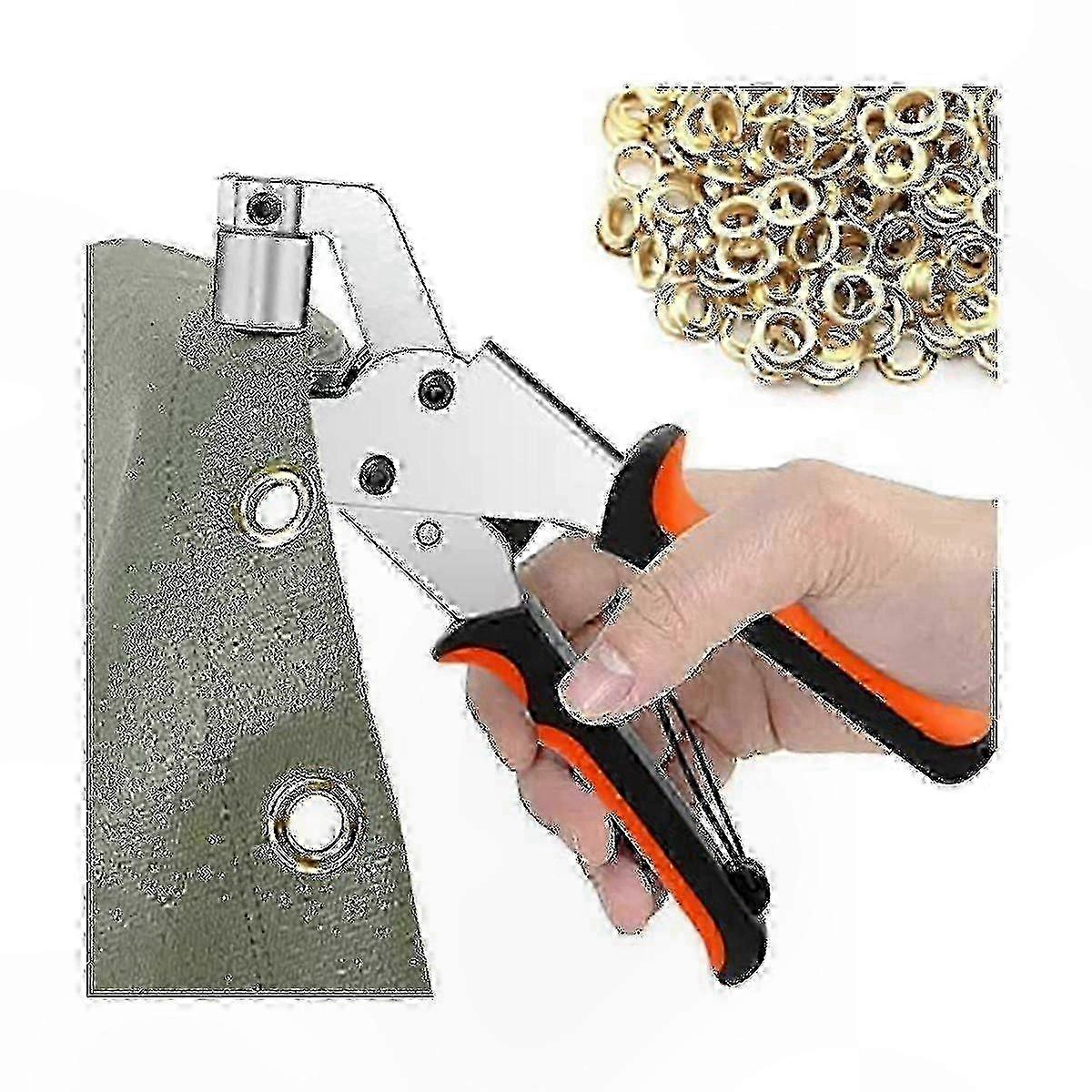 10-mm-ösenzange, Komplettes Set Mit 300 Ösen Für Planen Und Textilprojekte