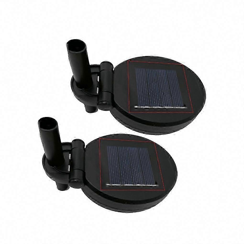 Ersatzabdeckungen Für Solar-außenleuchten, 2er-set, Wasserdichte Photovoltaik-module Für Led-gartenlichterketten, Diy-abdeckungen Für Dekorative Hängeleuchten