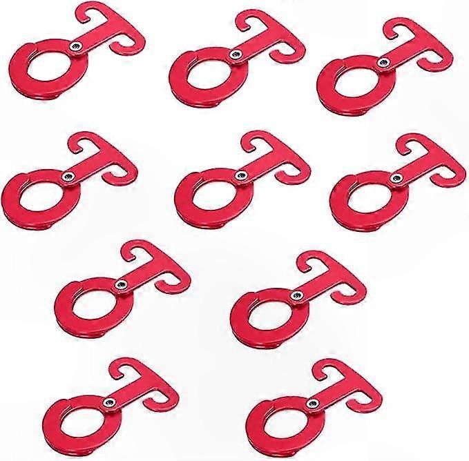 Set Mit 10 Robusten Seilspannern Aus Aluminiumlegierung, Wasserdichte Abspannleinenversteller Für Camping Und Outdoor-abenteuer